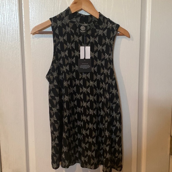 BOBEAU Nordstrom rack Sz M Mock turtleneck tank top NWT - Picture 1 of 5